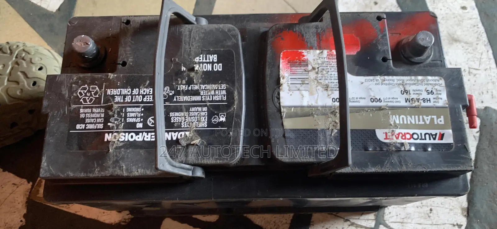 100 Ah Car Battery (Direct Tokunbo )