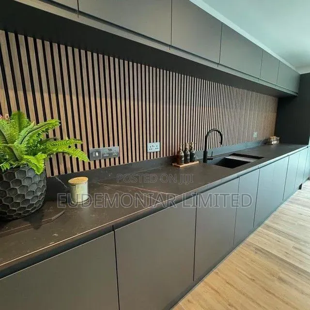 Cooking Area Wall Upgrade With Marble