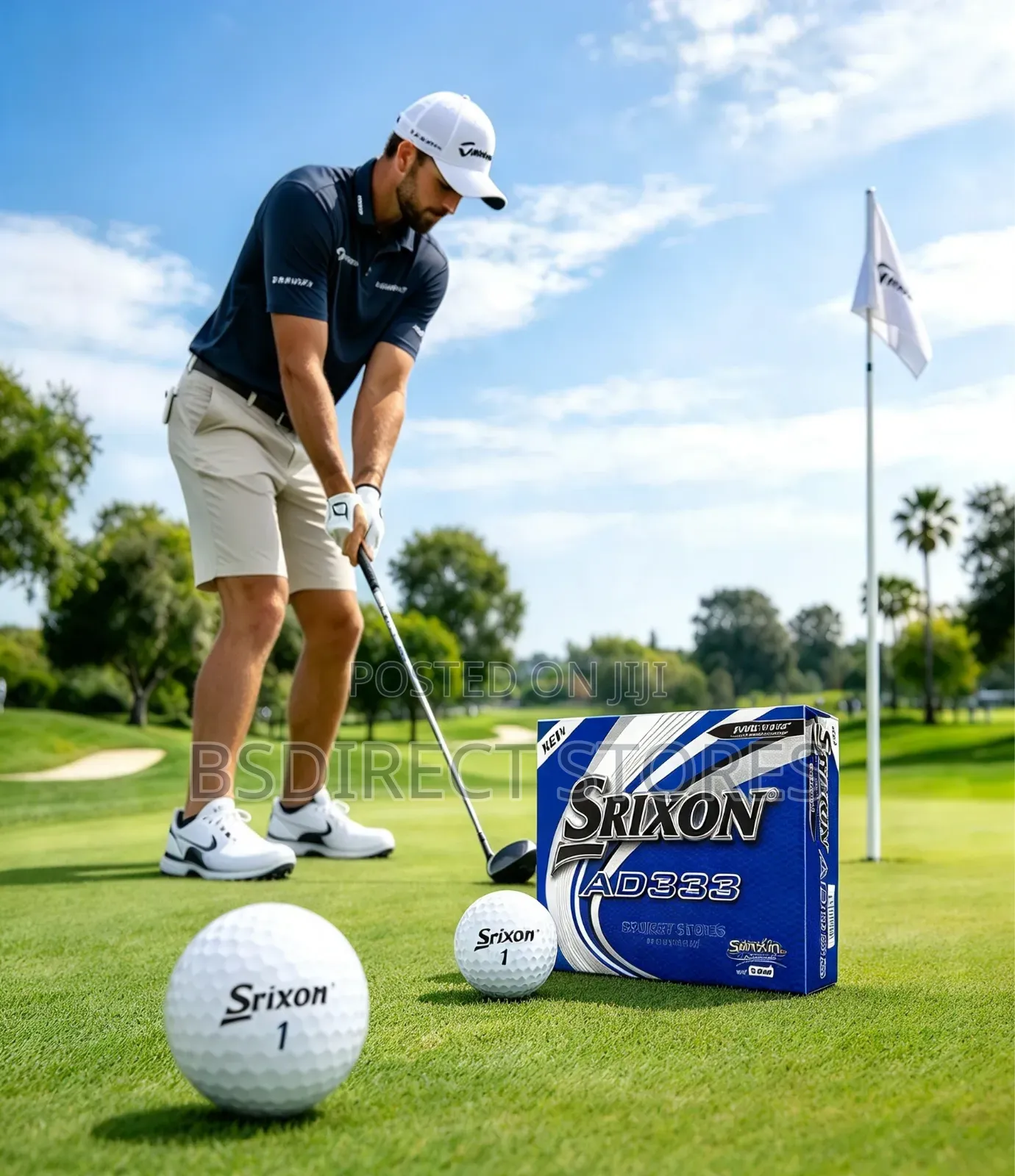 Srixon AD333 Premium Lower- Compression 338 Dimple Pattern Golf Ball