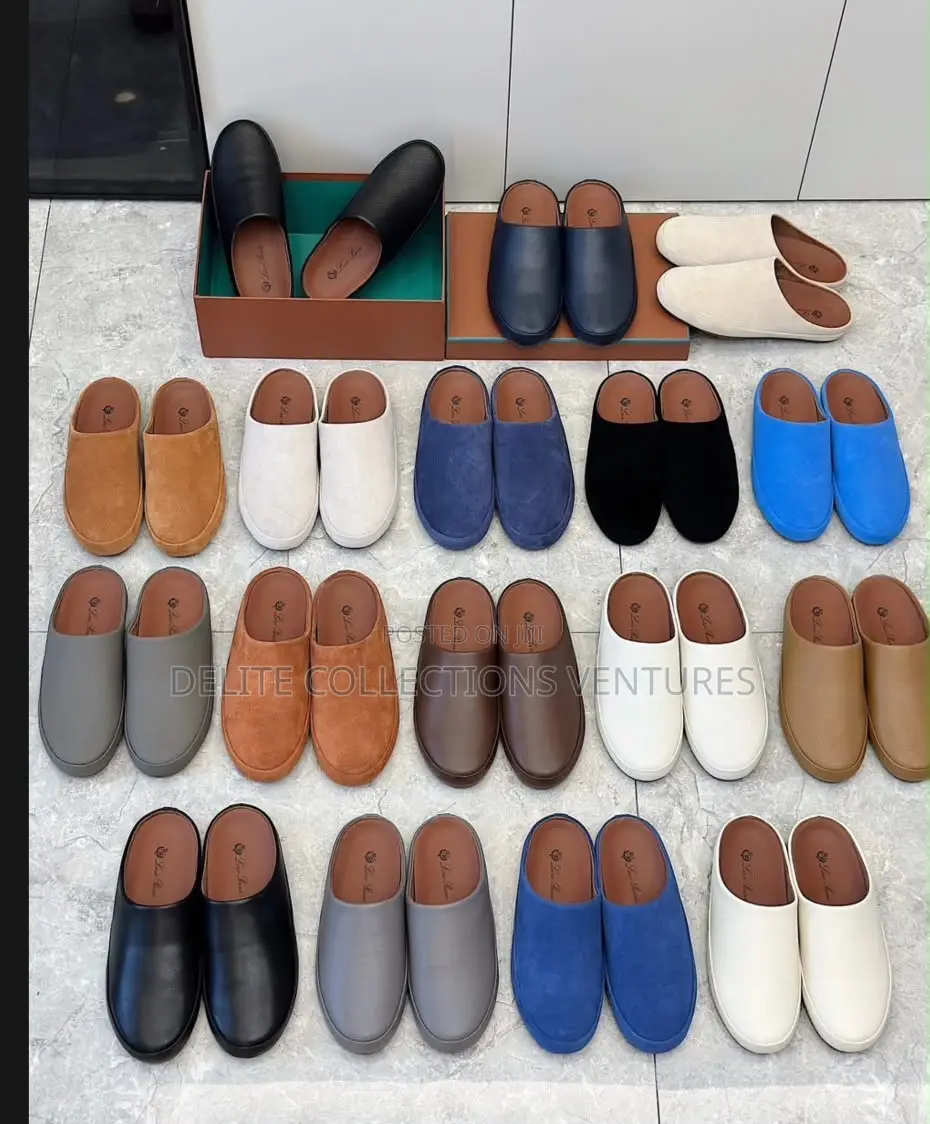 Original Loro Piana Pure Leather Mules