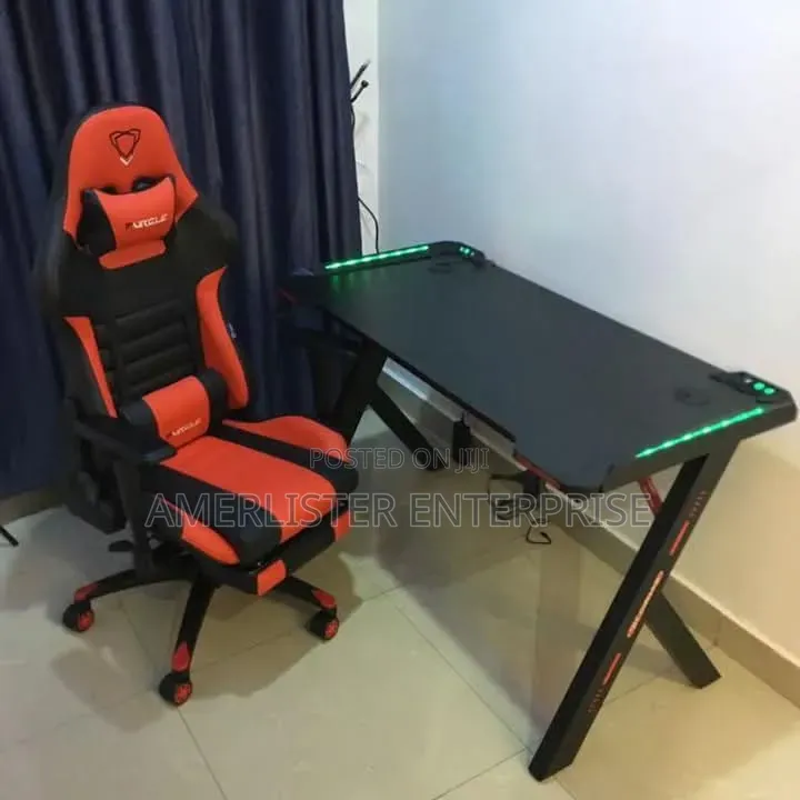 Gaming Chair and Table