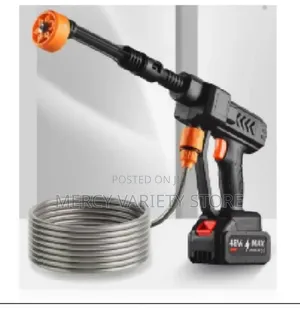 Car/Home 6 Holes High Pressure Washer With 2 Batteries
