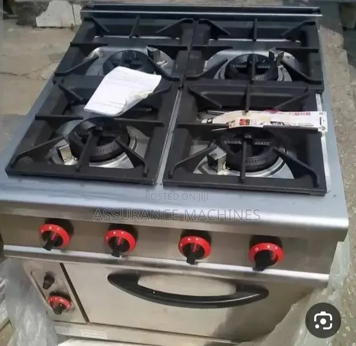Commercial Gas Burner and Oven