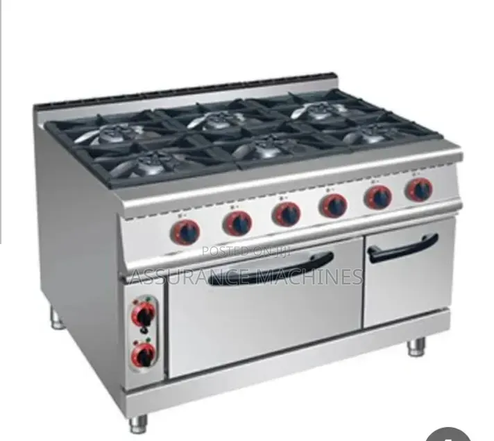 Commercial Gas Burner and Oven