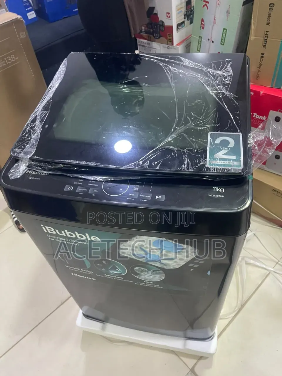 Hisense 11kg Washer for Simple and Convenient Laundry