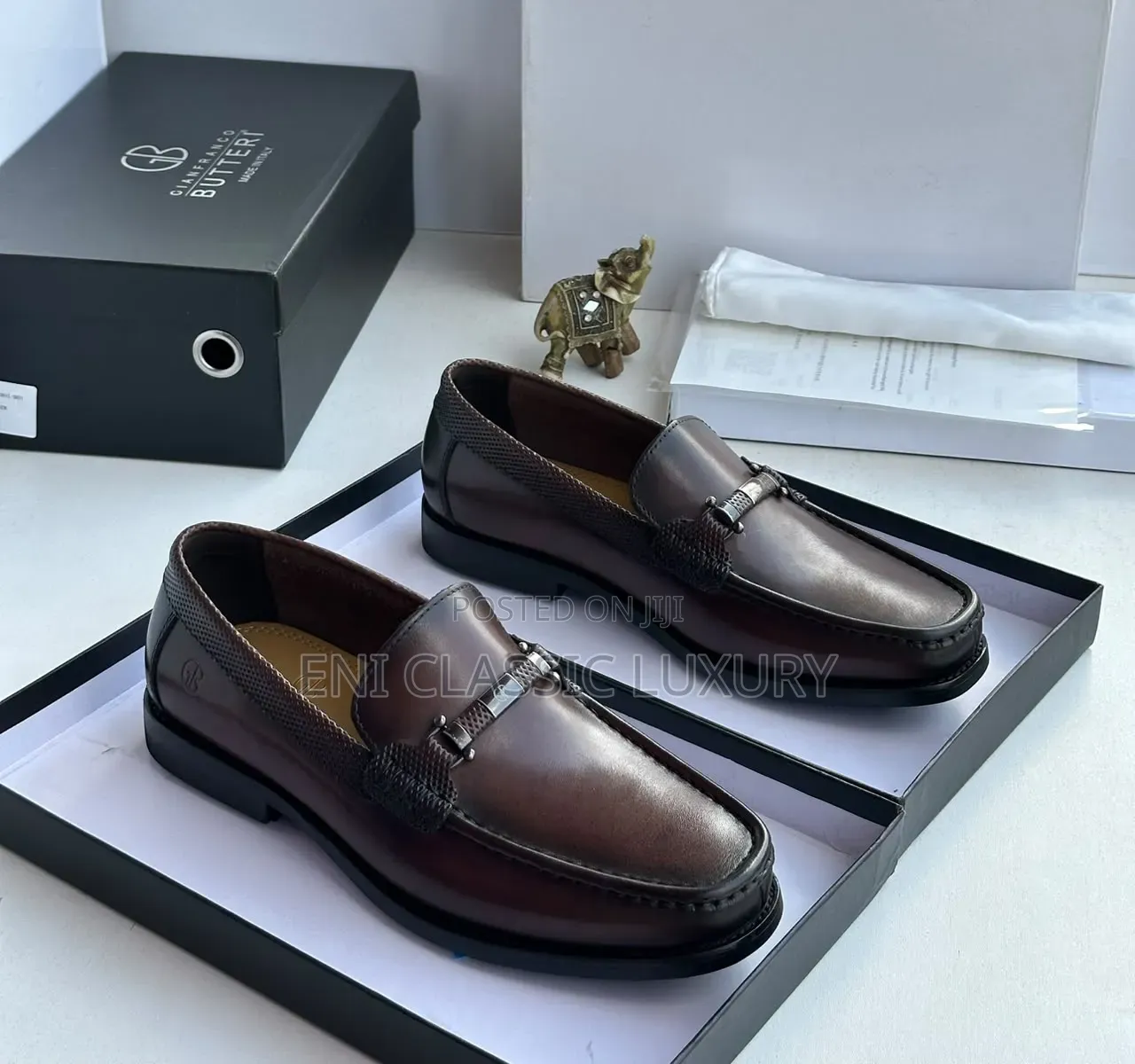 Robert Serpentini Luxury Men's Shoes Good Quality Well Branded Package