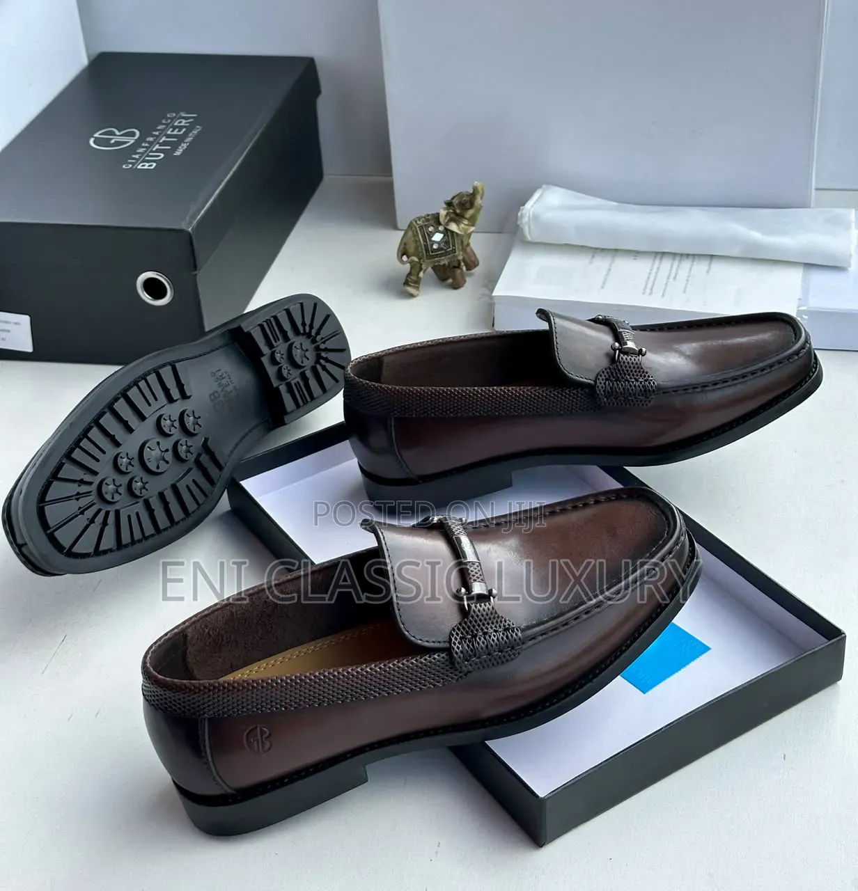 Robert Serpentini Luxury Men's Shoes Good Quality Well Branded Package