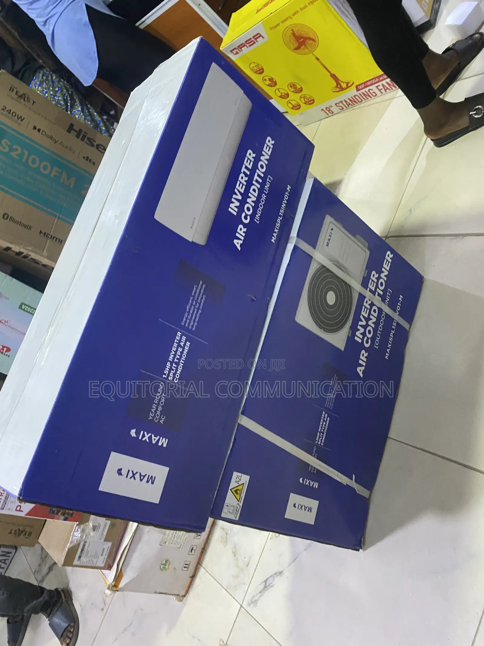 MAXI 1.5HP Air Conditioner With Fast Cooling and Low-Noise Operation