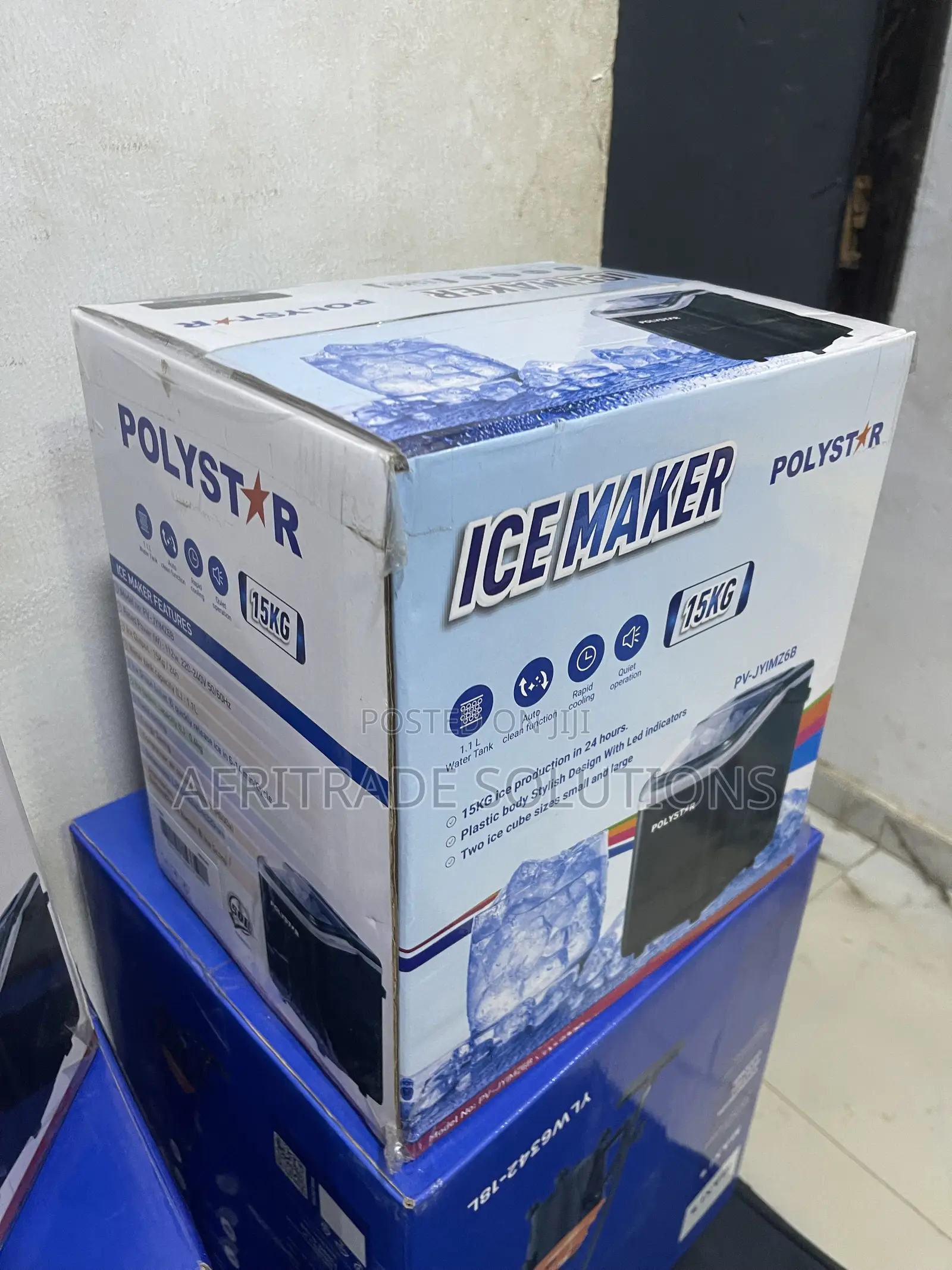 Polystar 15KG Ice Maker for Instant Refreshment PV-JY1MZ6B