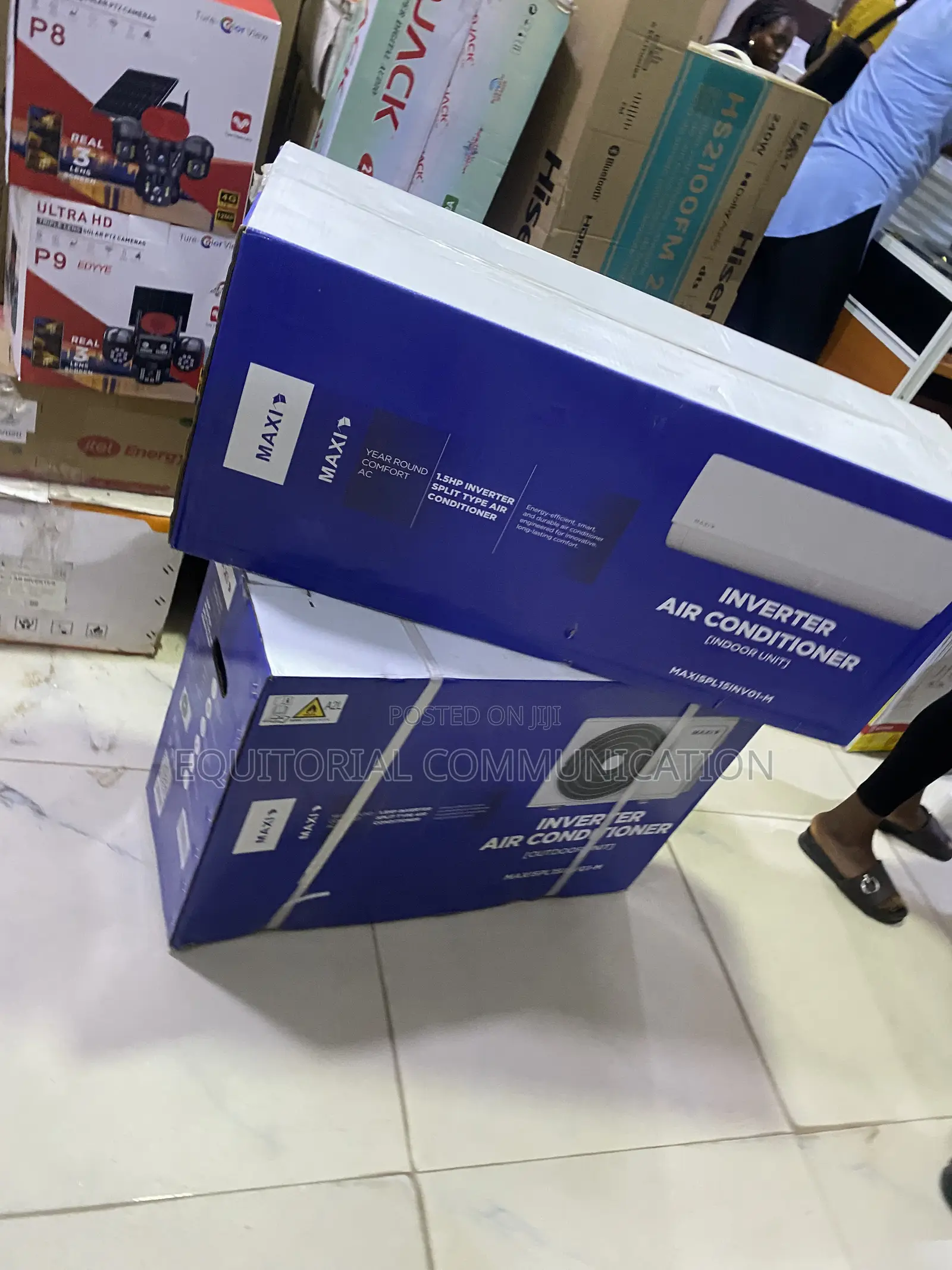 MAXI MAXISPL15NV01-M Split AC With Wider Voltage Operation