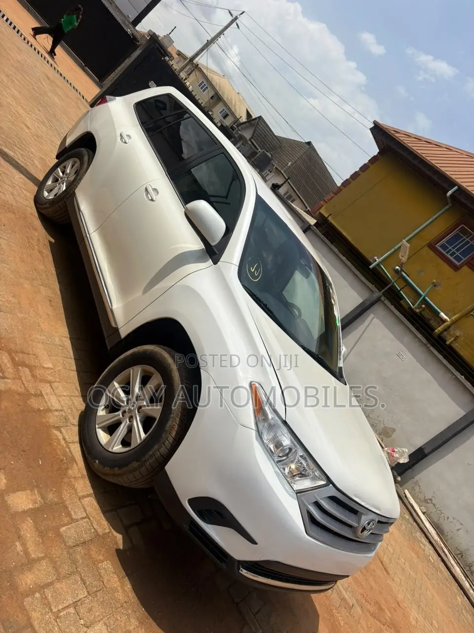 Toyota Highlander 3.5L 4WD 2013 White