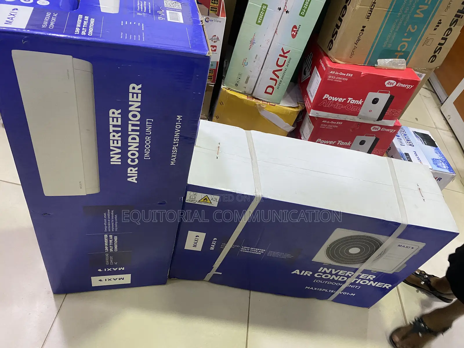 MAXI MAXISPL15NV01-M 1.5HP Inverter AC for Everyday Comfort