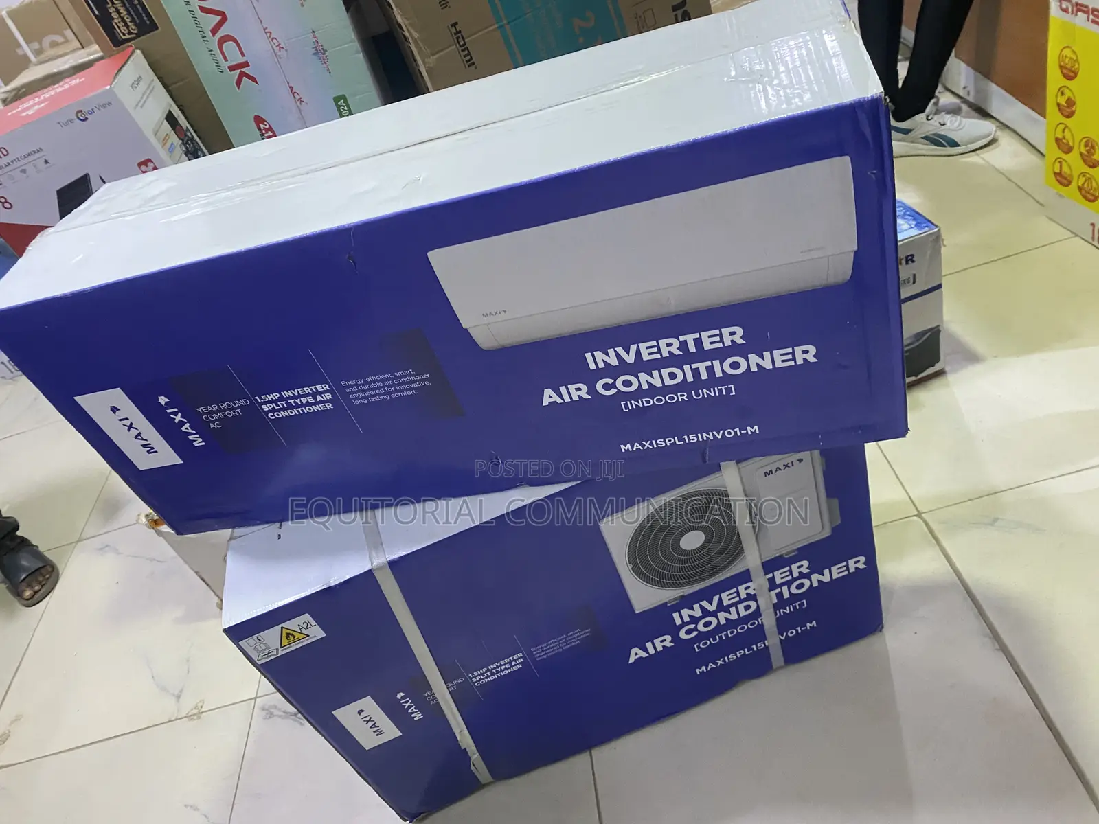 MAXI MAXISPL15NV01-M 1.5HP Inverter AC for Everyday Comfort