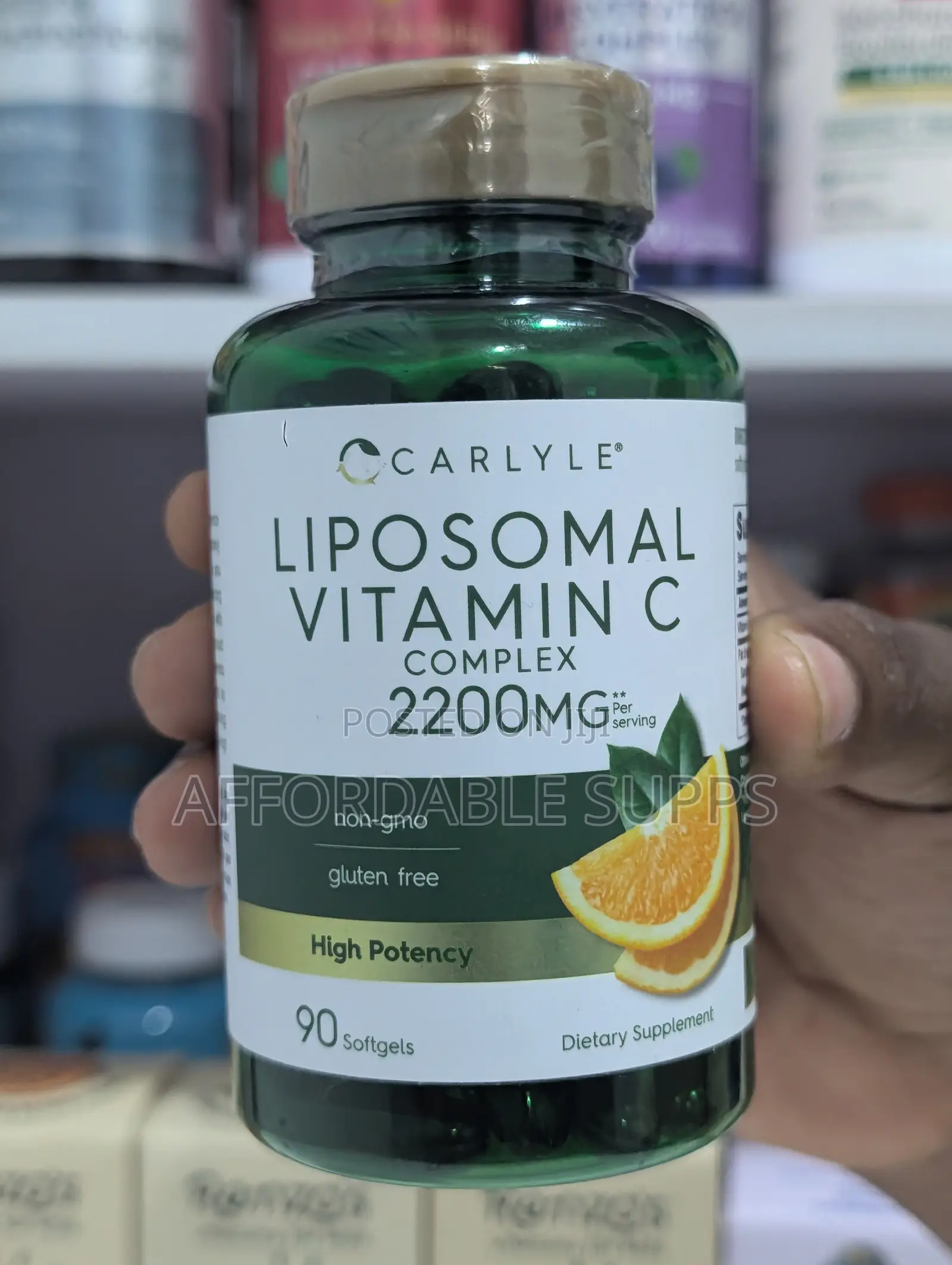 Carlyle Liposomal Vitamin C 2200mg – 90 Softgels