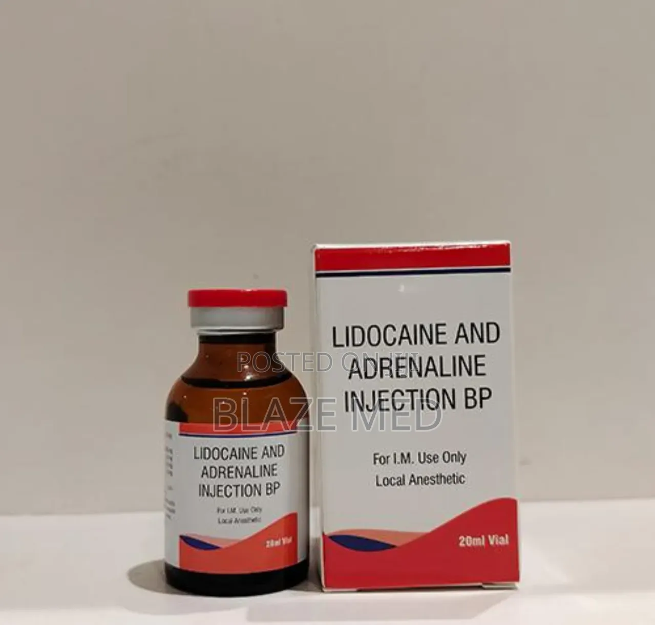 Lidocaine and Adrenaline