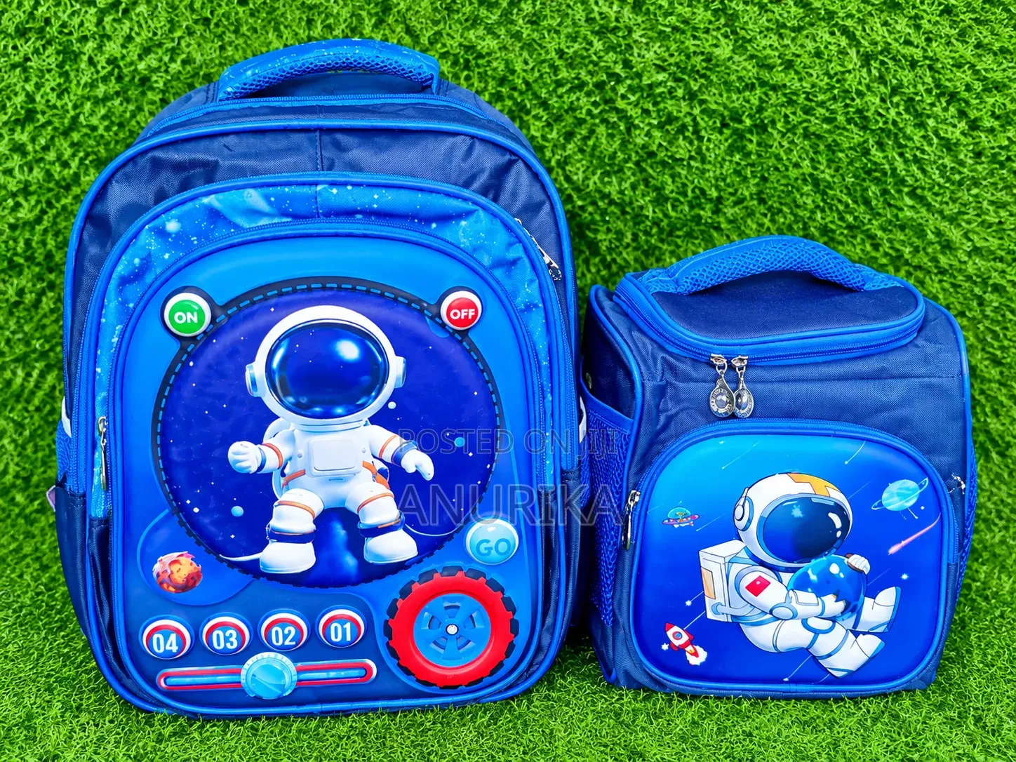 Children's Astronaut School Bag & Lunch Bag Set