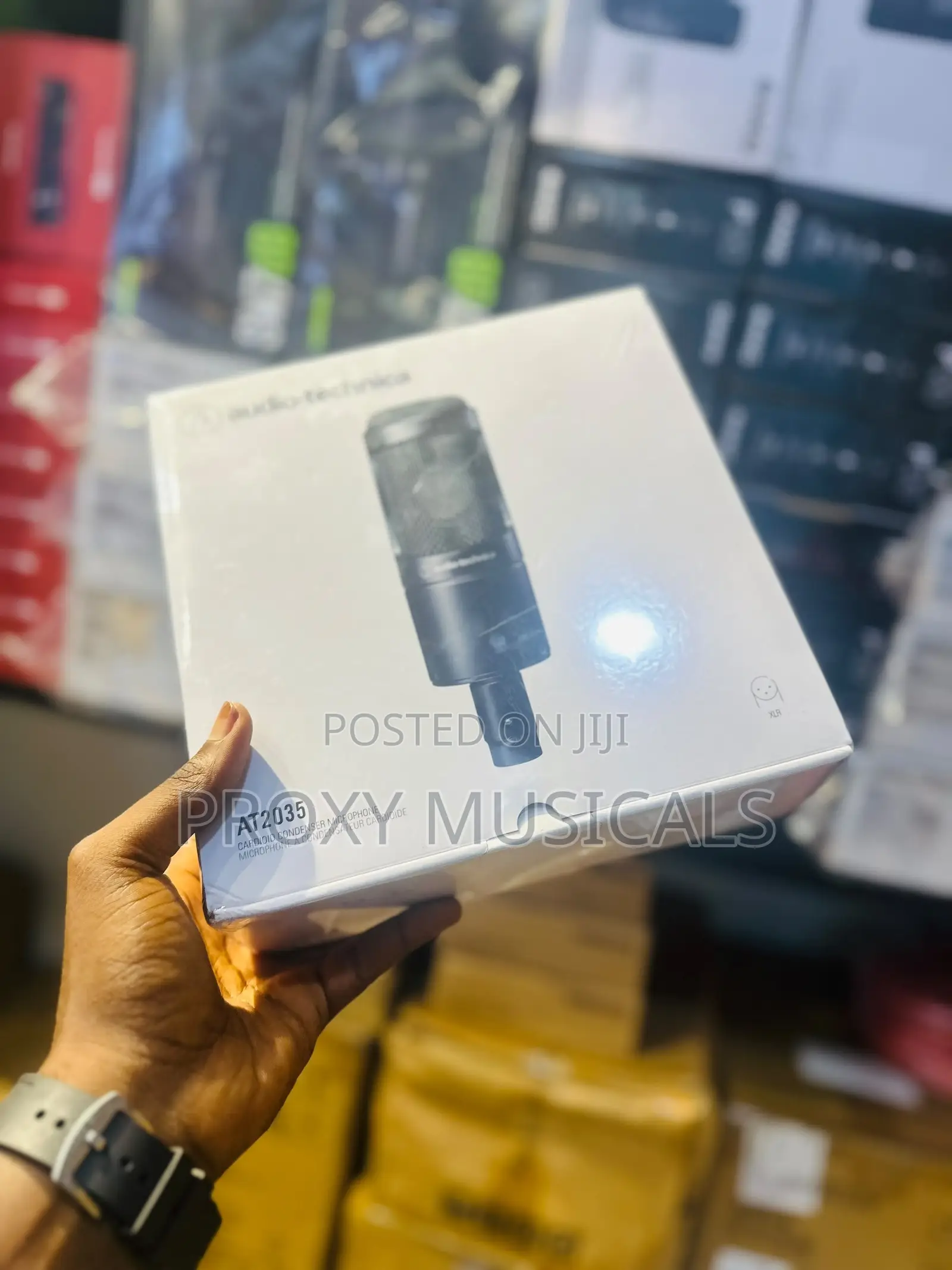 Audio-Technica AT2035 Studio Condenser Microphone