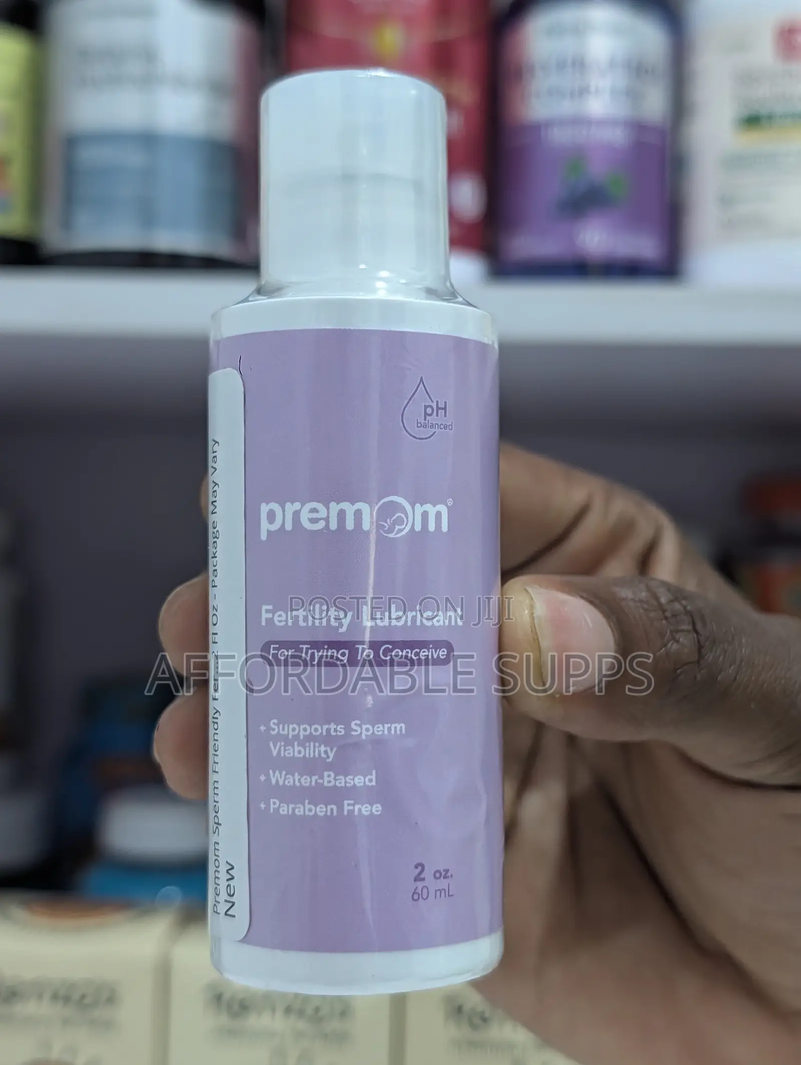 Premom Fertility Lubricant 2 Fl Oz – pH Balanced