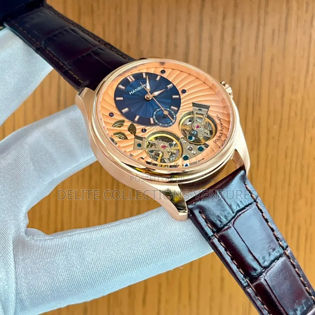 Original HANBORO Leather Watches Available