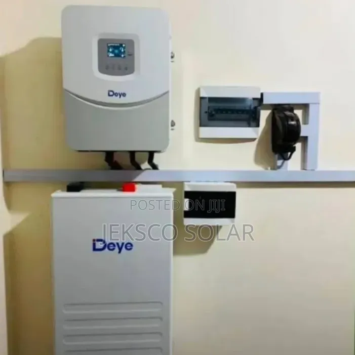 Deye 5kw/6.6kva Solar Setup 48v With 6pcs 620w Panels