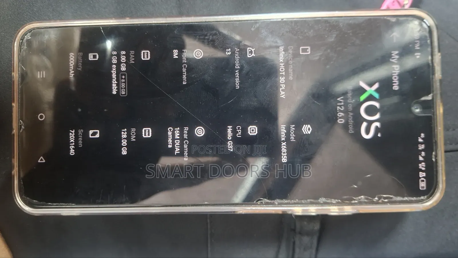 Infinix Hot 30 Play 128 GB Gray