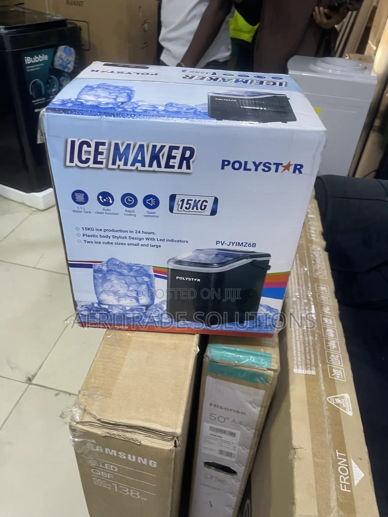 Polystar Refresh and Relax Ice Maker PV-JY1MZ6B