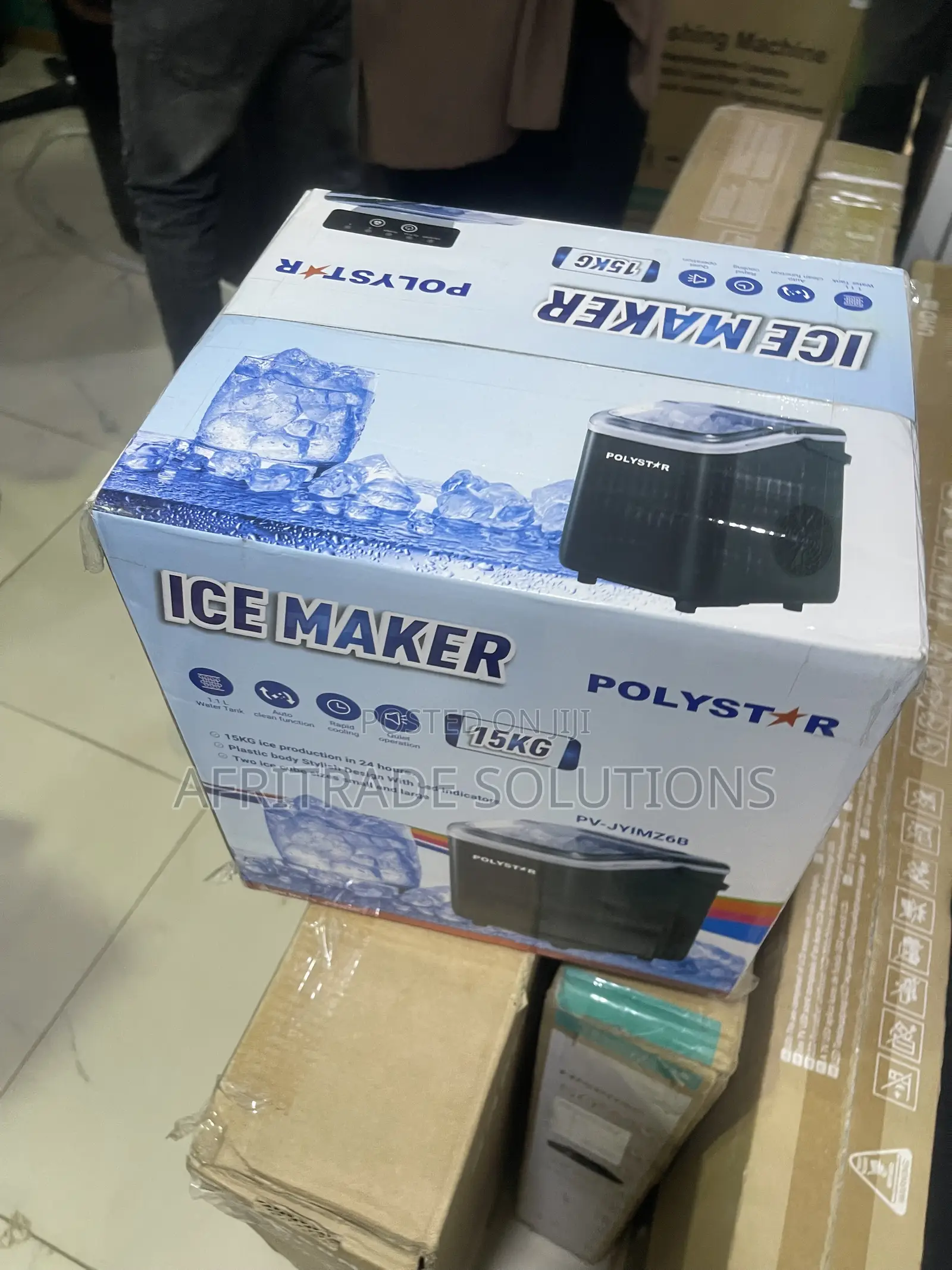 Polystar Cool Choice Automatic Ice Maker PV-JY1MZ6B