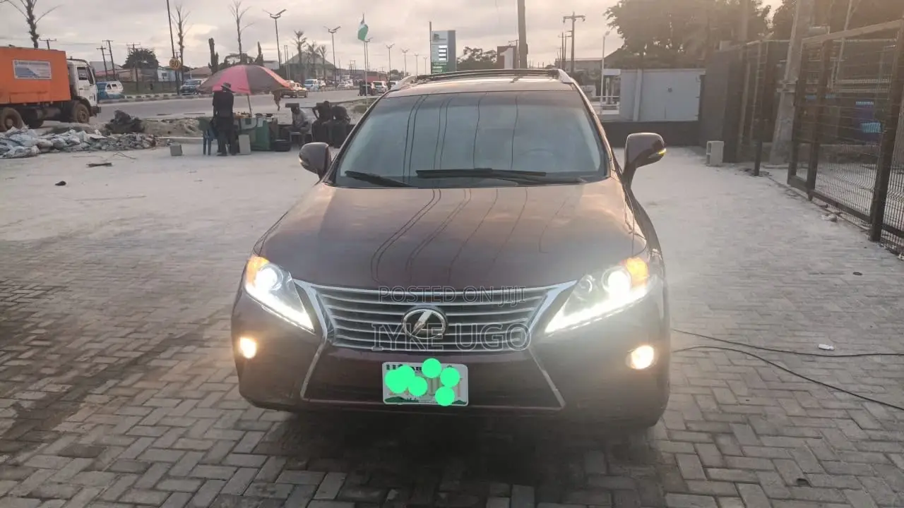 Lexus RX 350 AWD 2013 Red