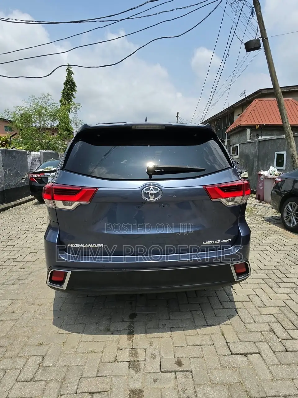 Toyota Highlander Limited Platinum 2019 Blue
