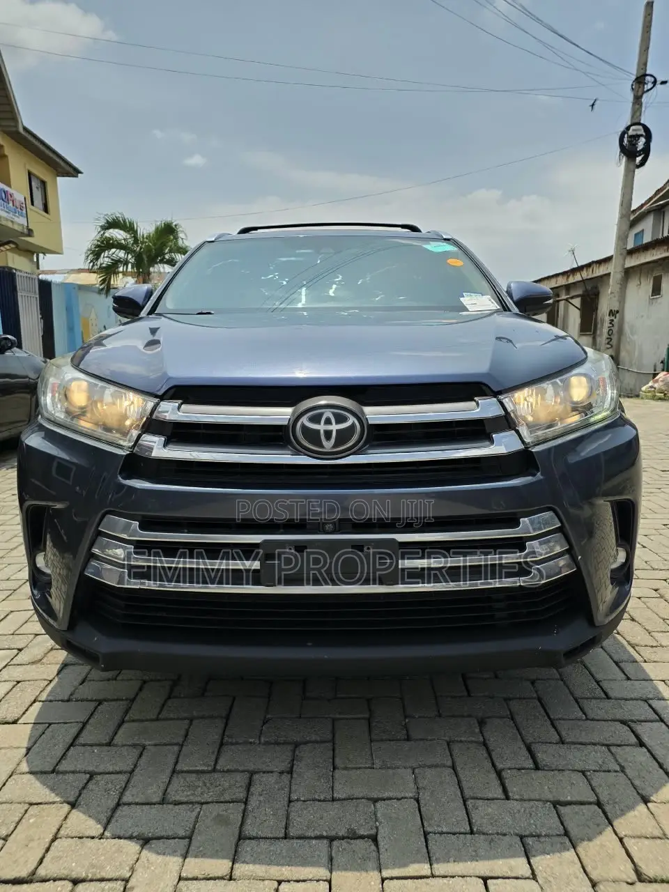 Toyota Highlander Limited Platinum 2019 Blue
