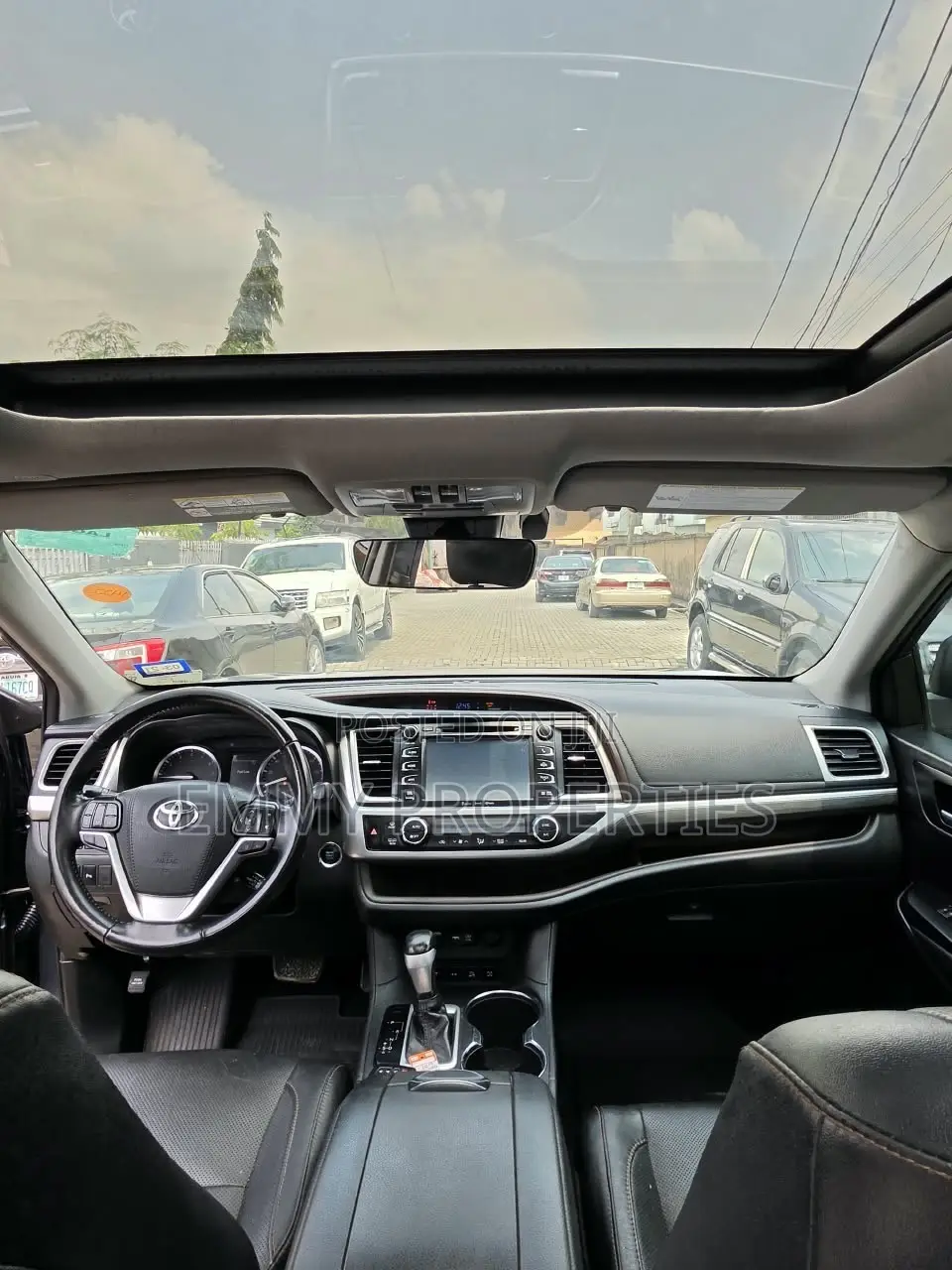 Toyota Highlander Limited Platinum 2019 Blue