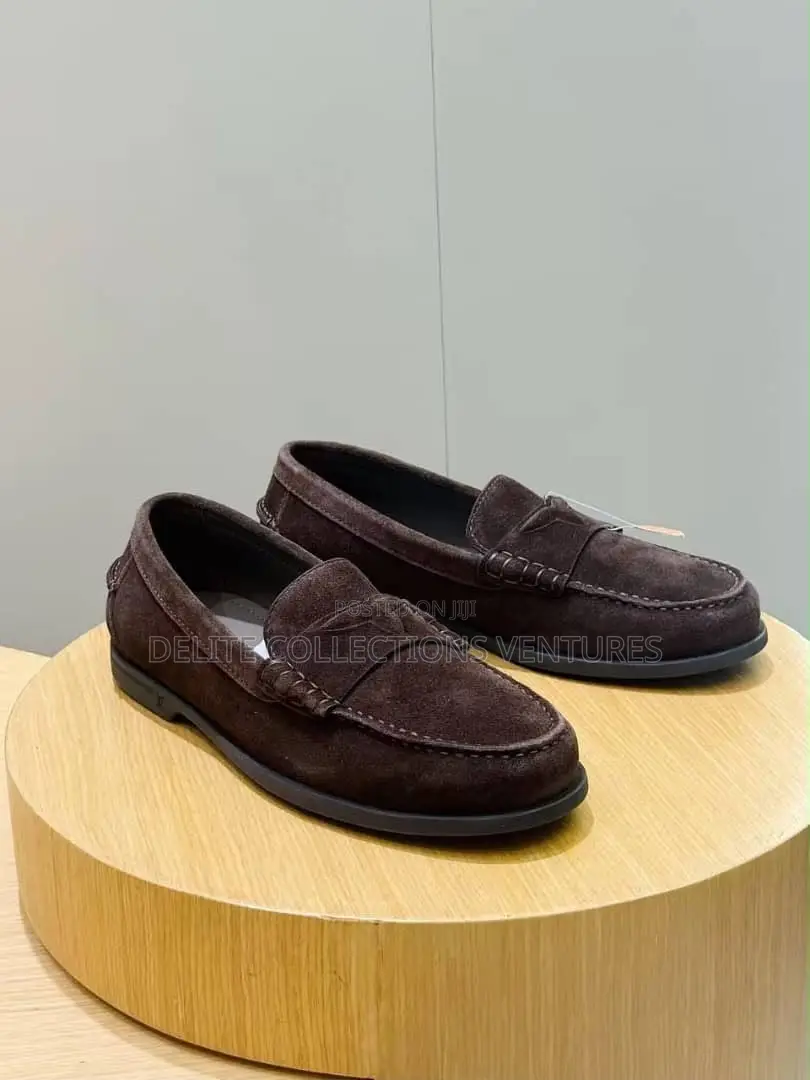 ORIGINAL Louis Vuitton Suede Loafers