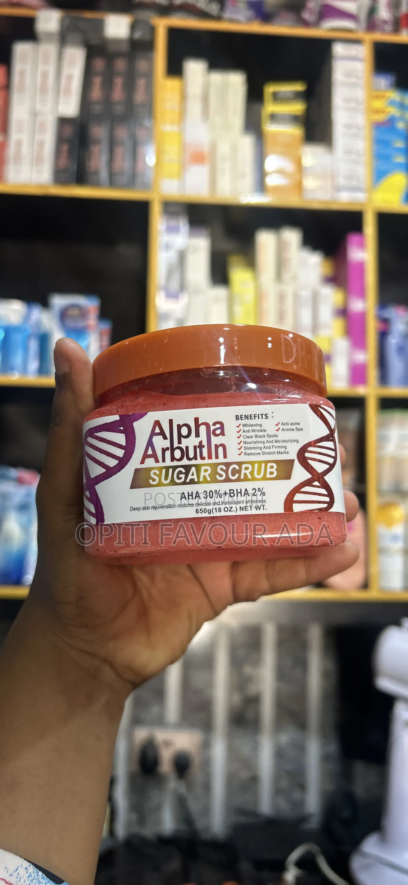 Dr Meinaier Alpha Arbutin Sugar Scrub