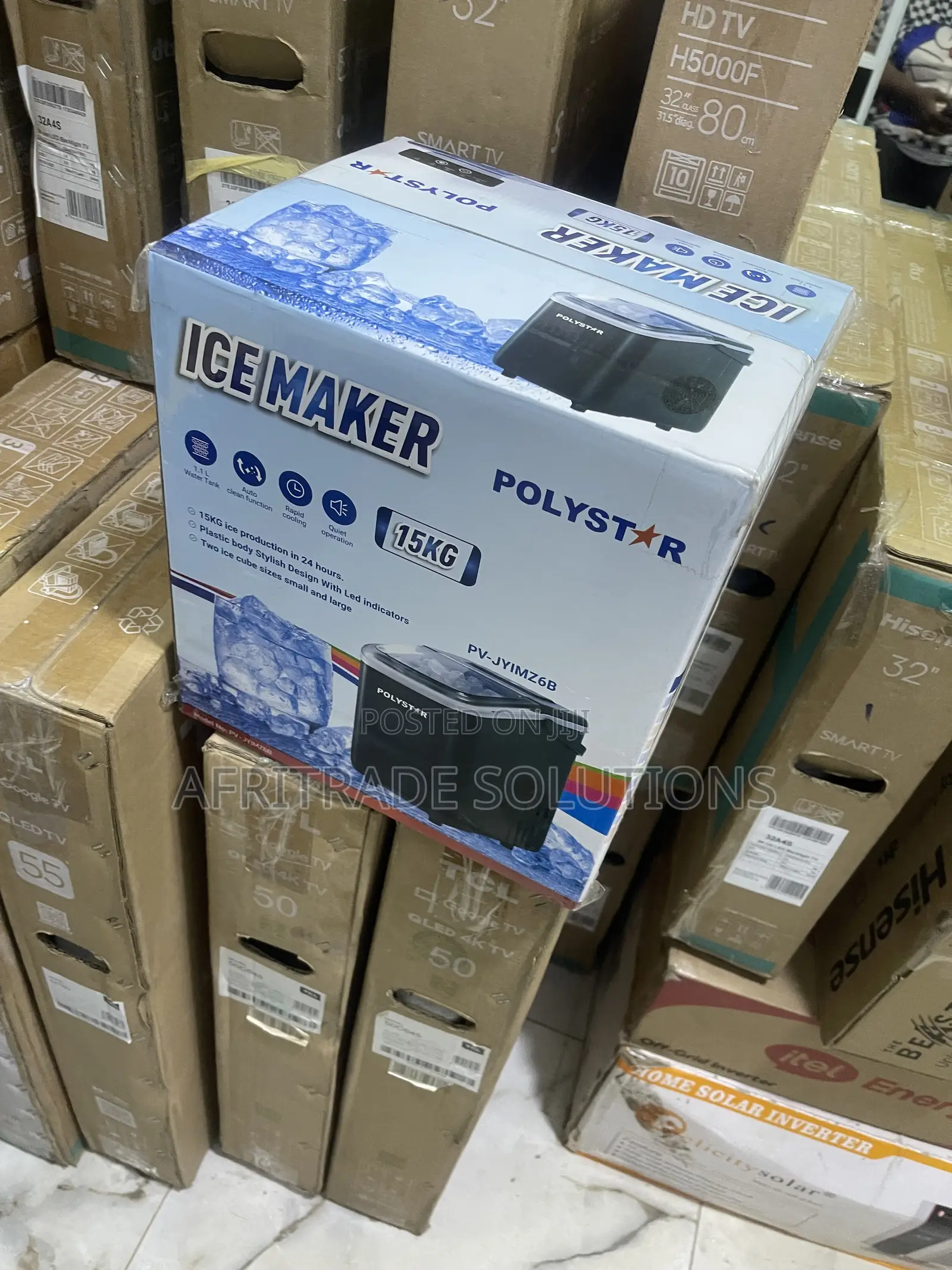Polystar Cool Corner 15KG Ice Cube Maker PV-JY1MZ6B