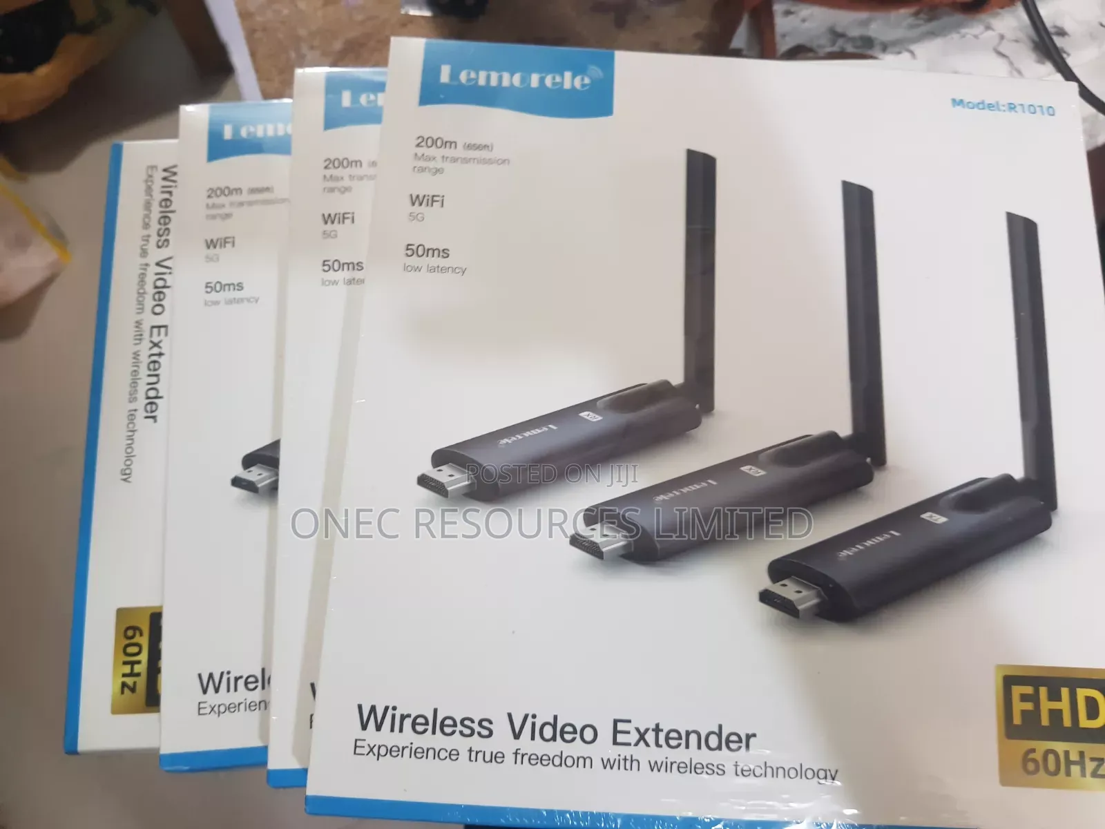 Lemorele 2RX 1TX Wireless Video Transmitter 200m
