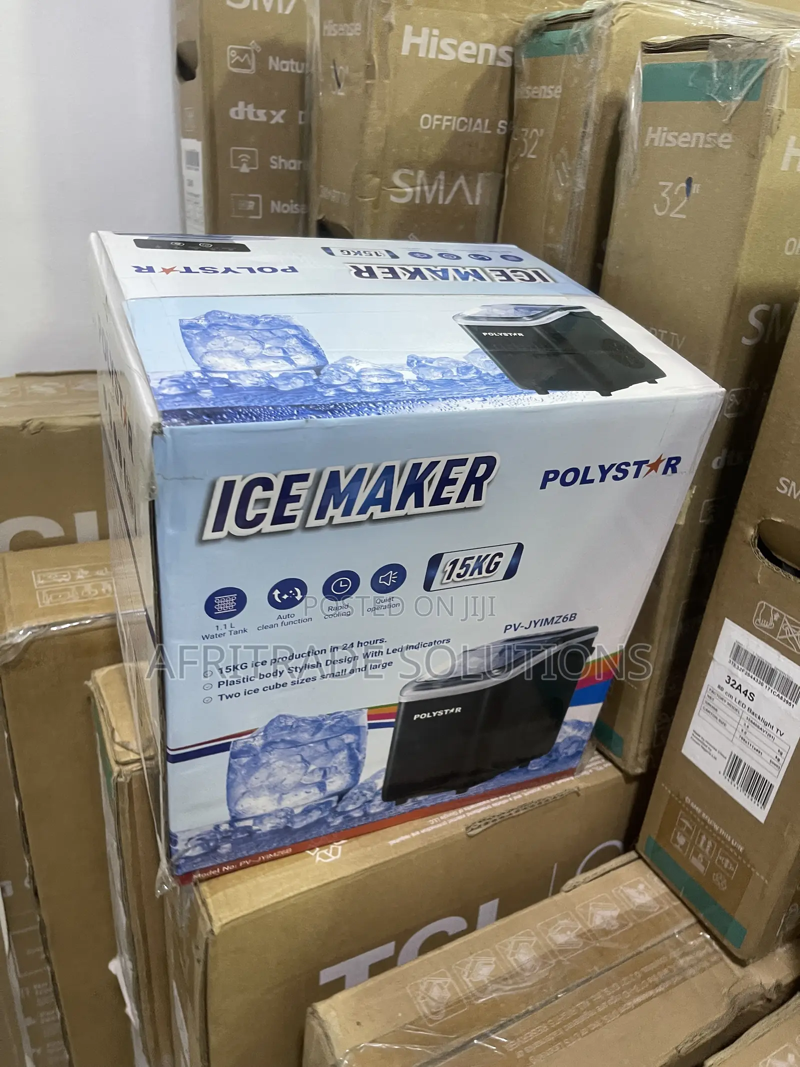 Polystar Ice Cube Hub 15KG Maker PV-JY1MZ6B