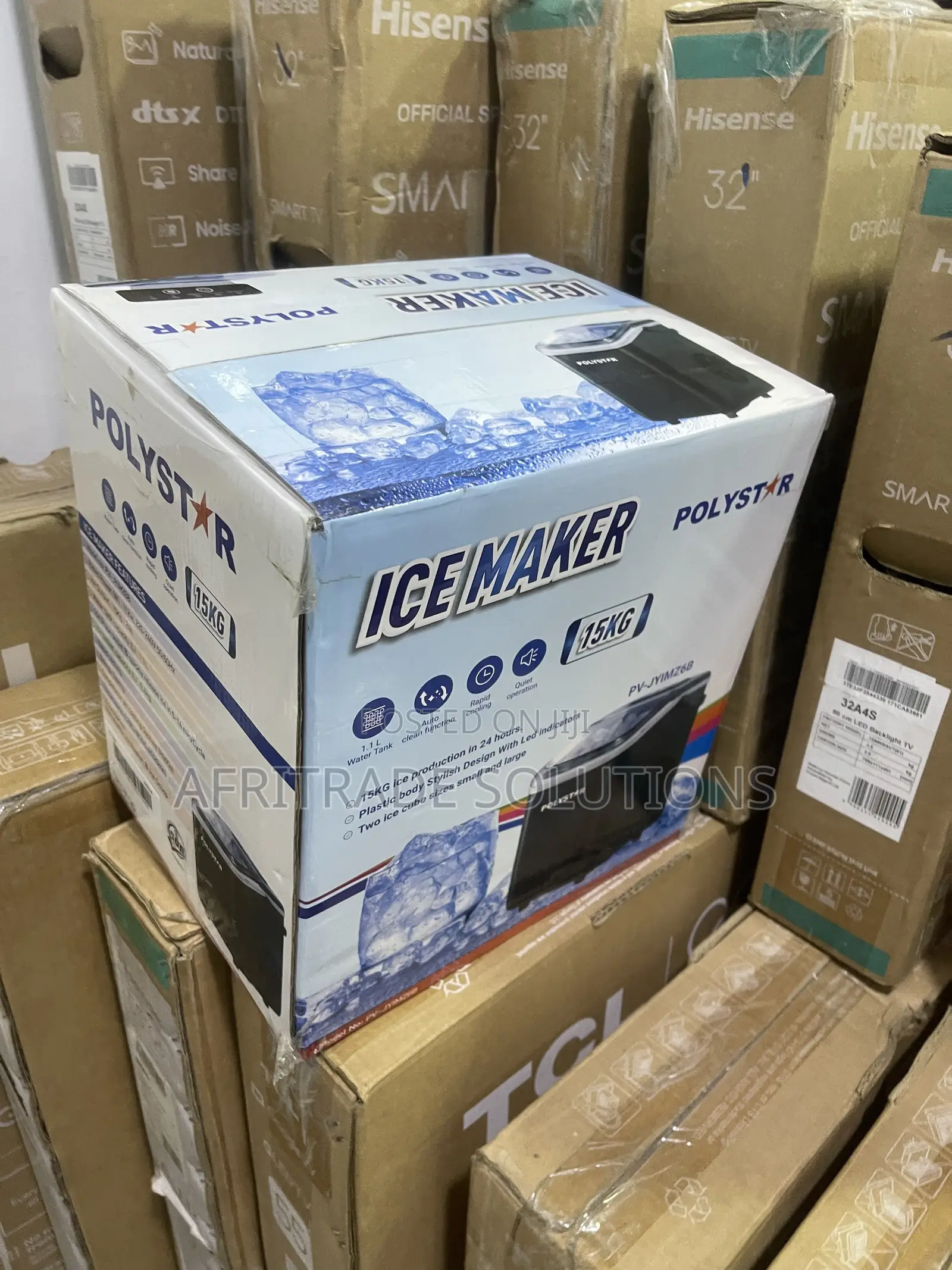 Polystar Ice Cube Hub 15KG Maker PV-JY1MZ6B