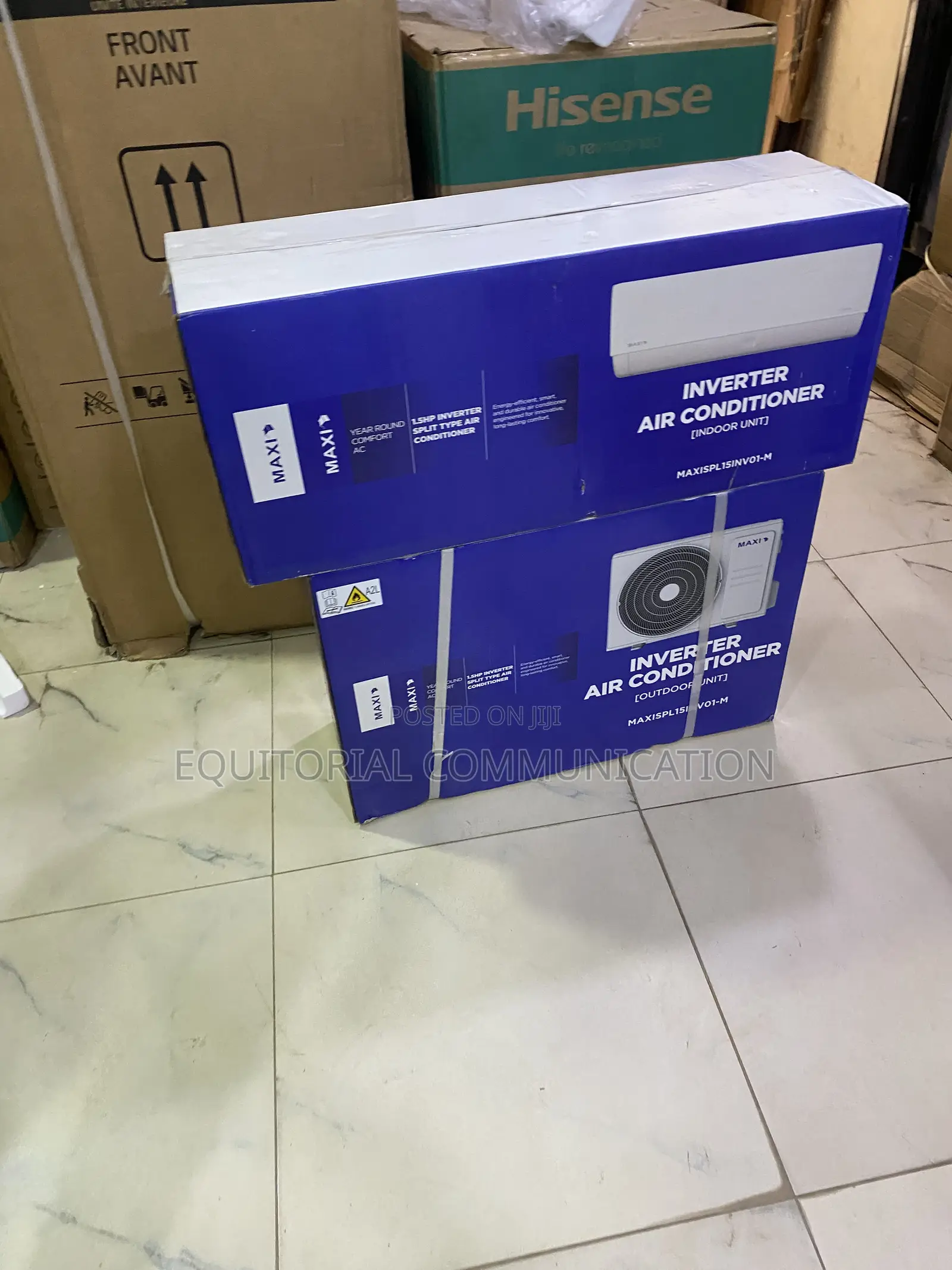 MAXI MAXISPL15NV01-M 1.5HP AC With Inverter and Turbo Cooling