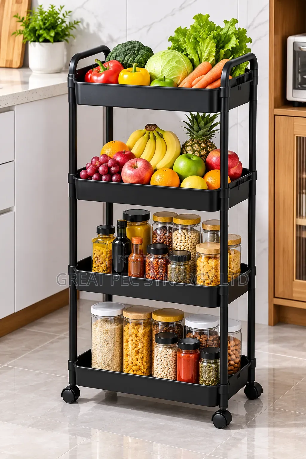 Small Cat Storage Rack - Cart Rack