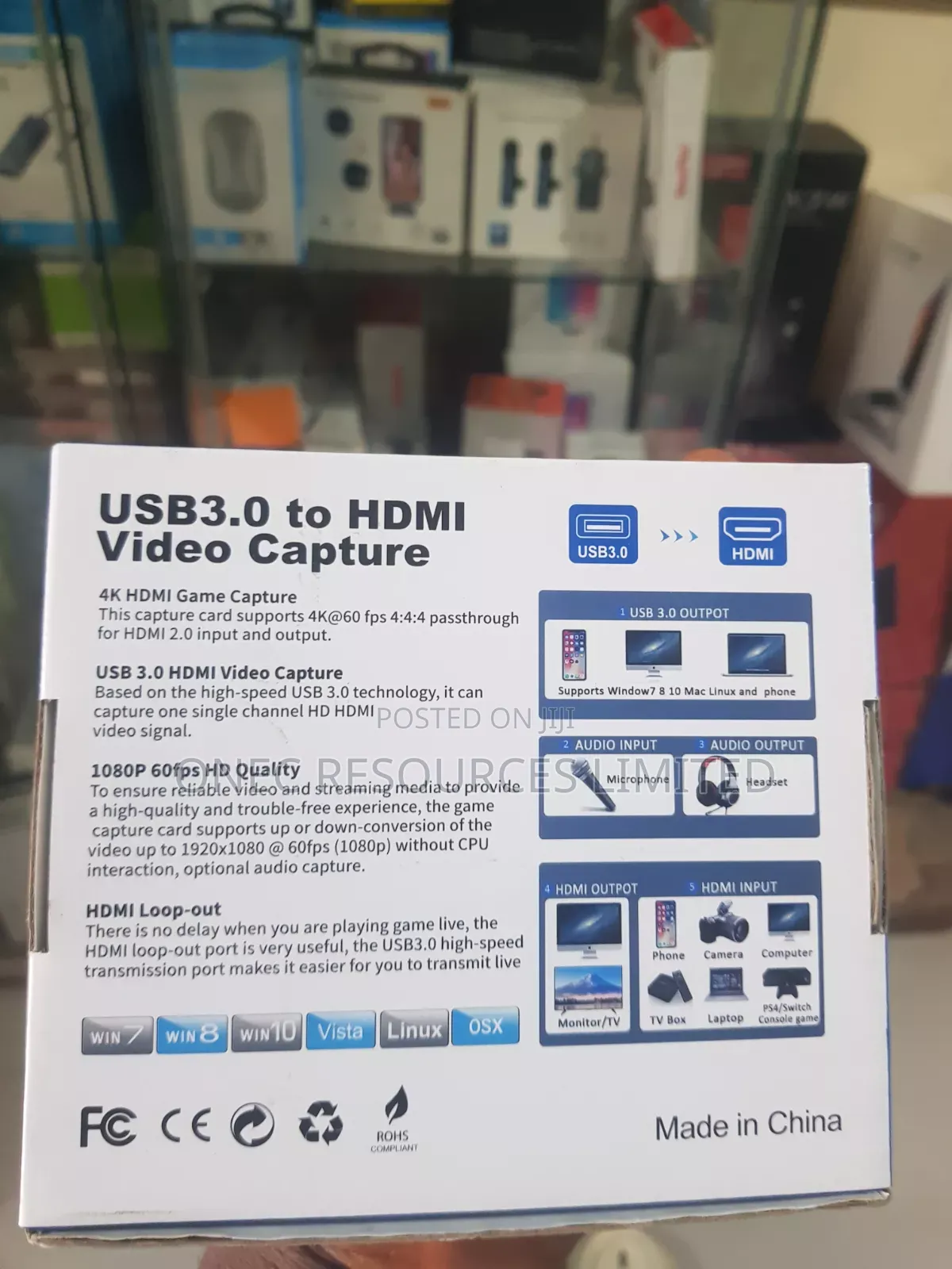 USB 3.0 to Hdmi Capture Card