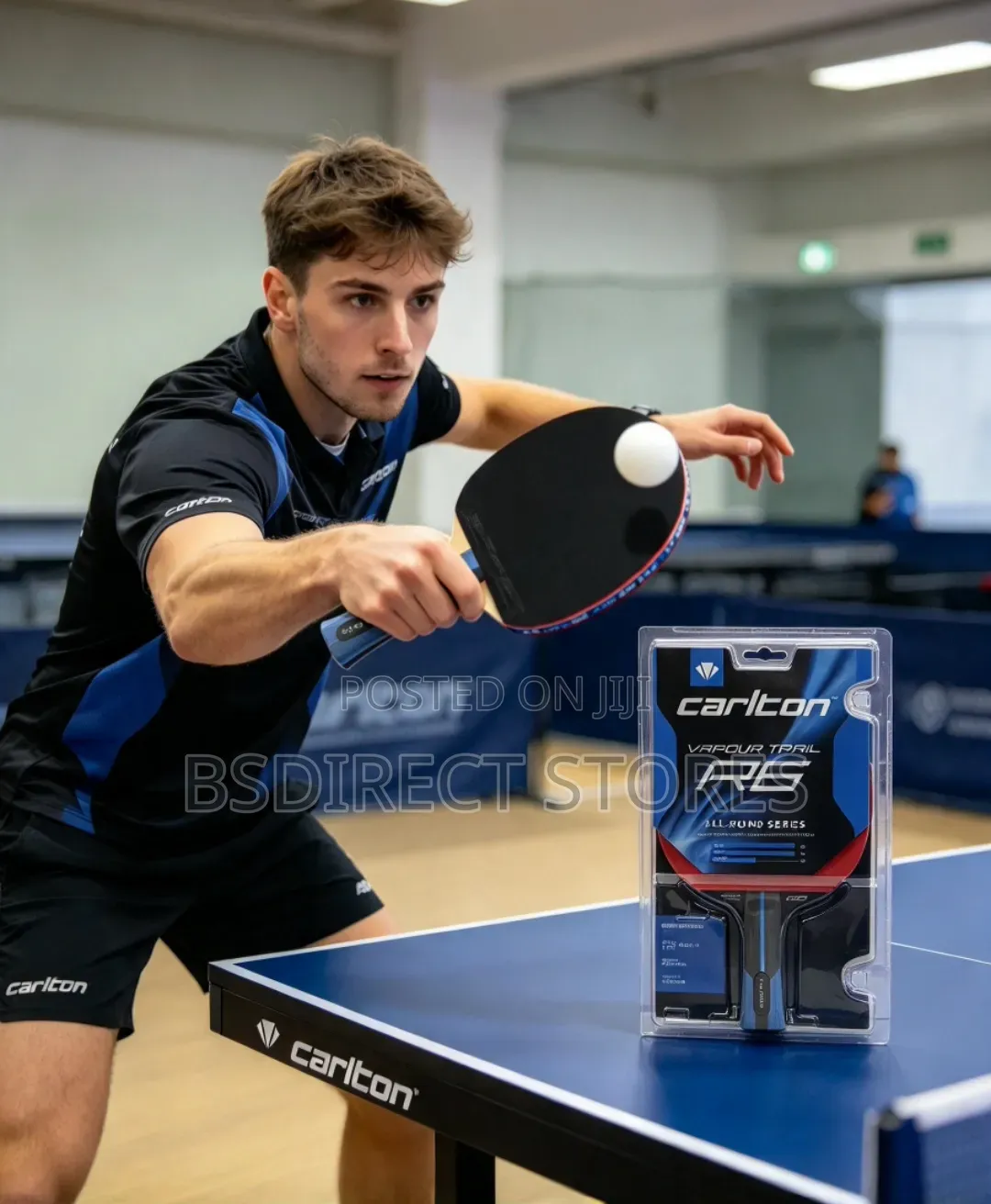 Carlton Advanced Kinesis Xelerate Table Tennis Bat Racket R6