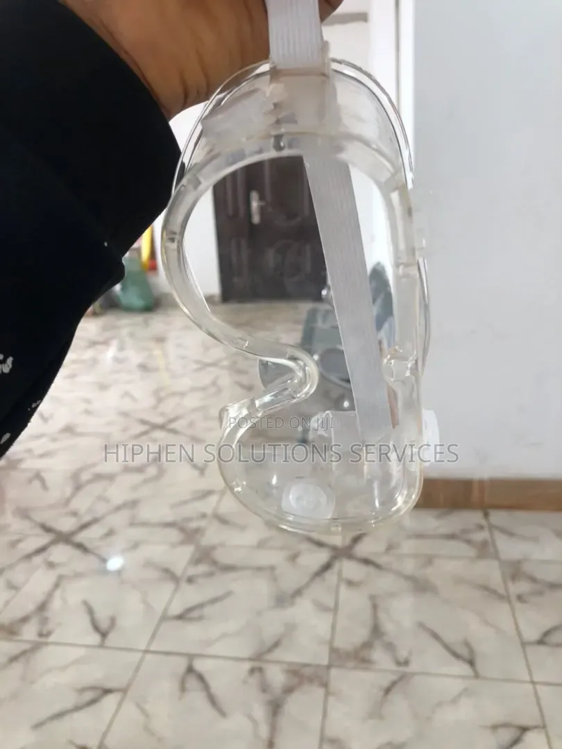 Clear Transparent Protective Eye Goggles