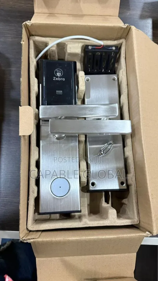 Zebra Stainless Steel Electronic Smart Hotel Lock
