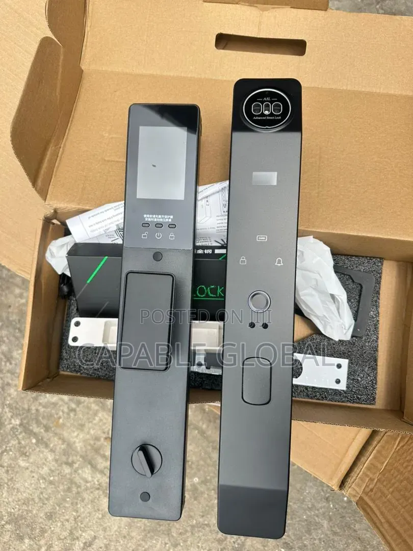 Asl Advanced Smart Lock With Ai Face Recognition and Video Screen