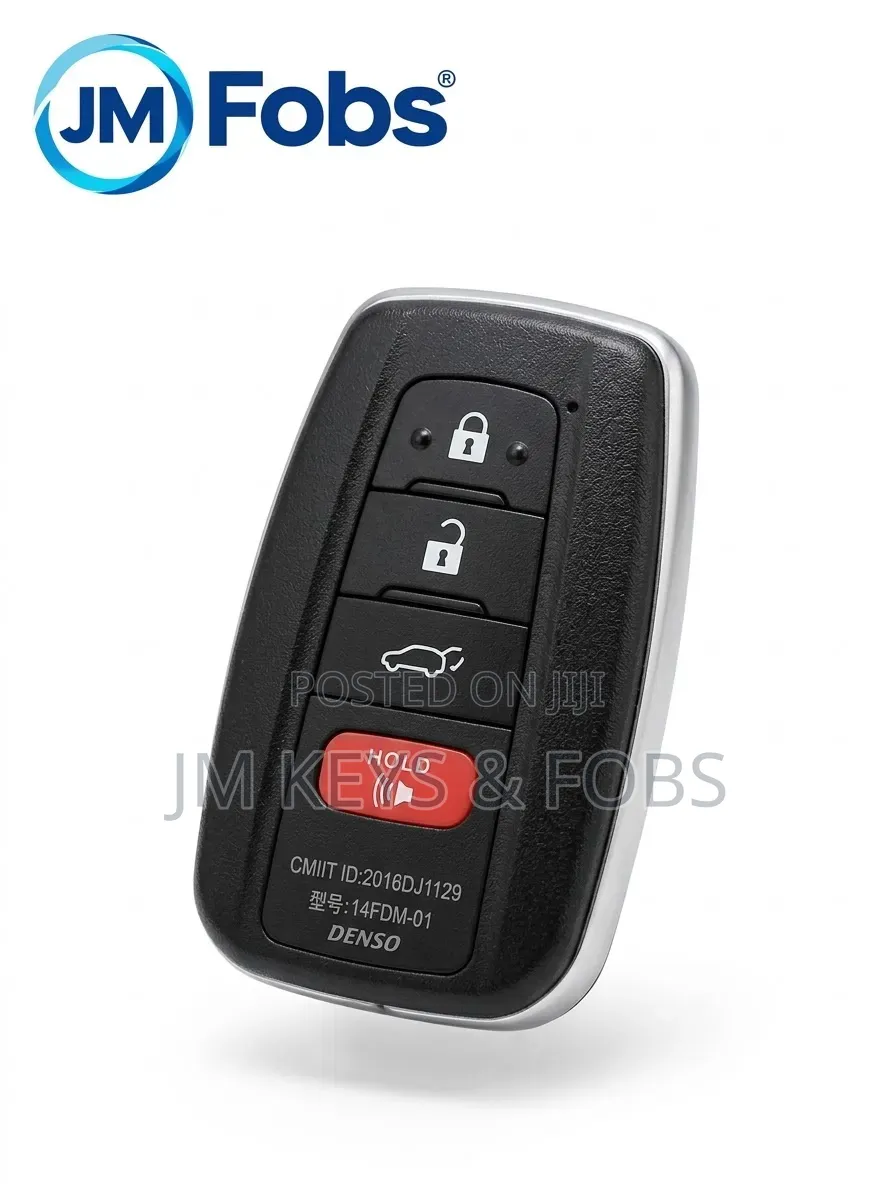 Lost Smart Key Replacement for Toyota Highlander