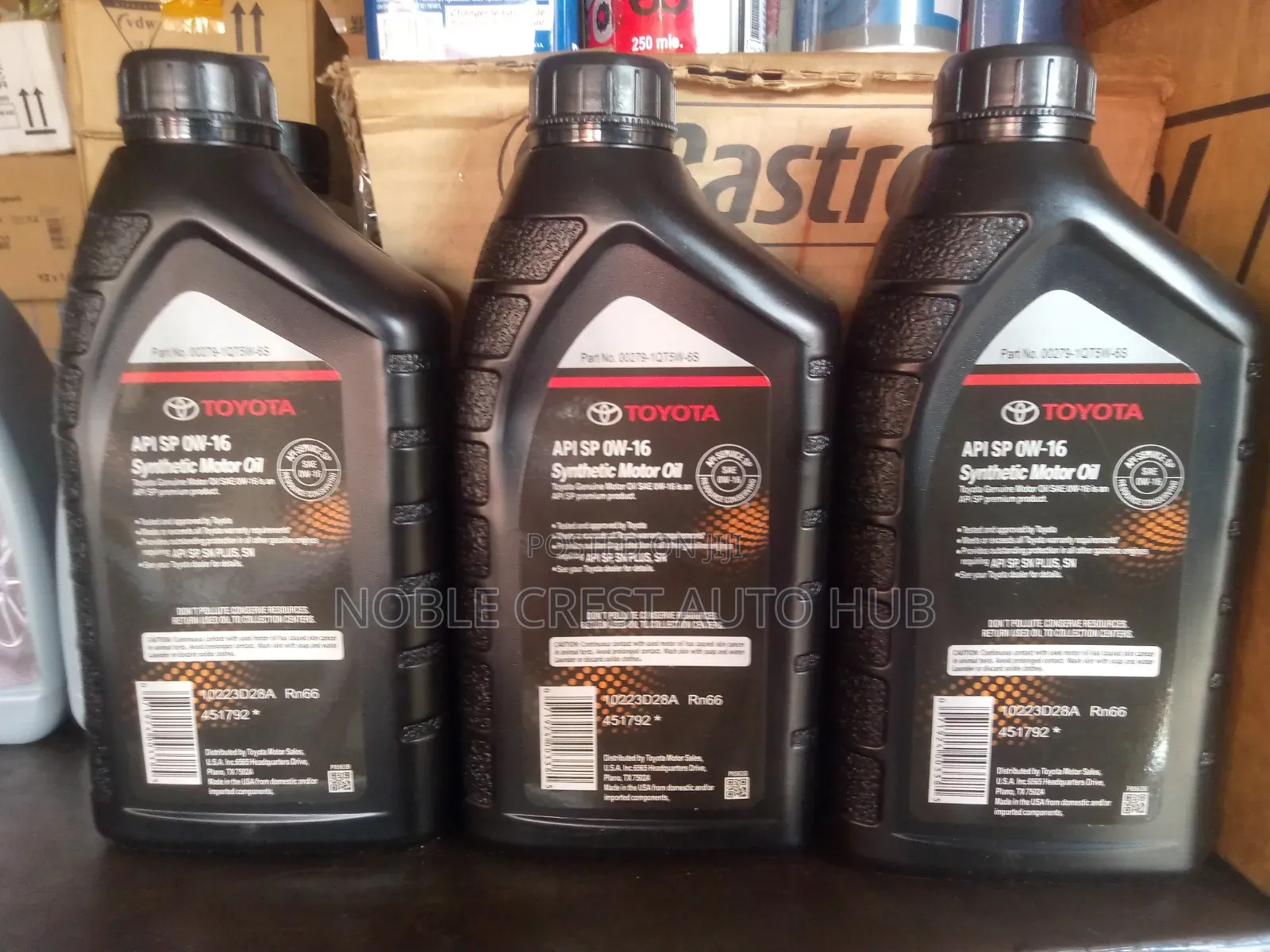 Toyota SEA 0w-16 Engine Oil 1L