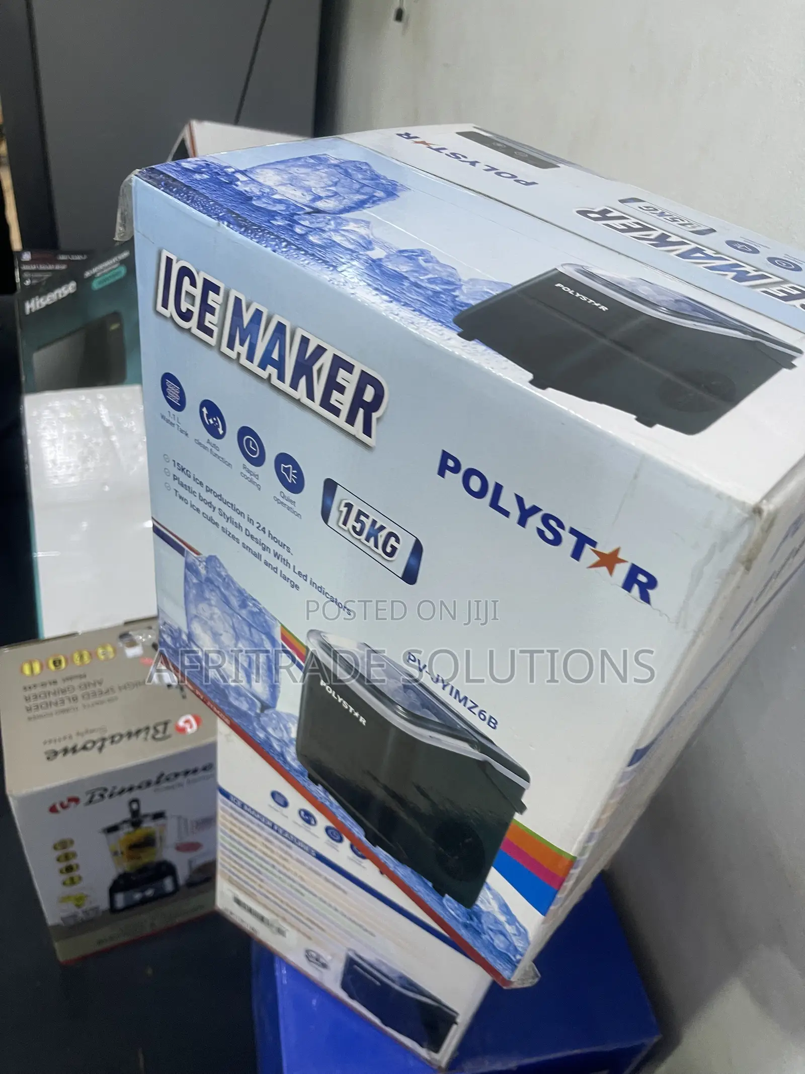 Polystar Ice Cube Hero 15KG Machine PV-JY1MZ6B