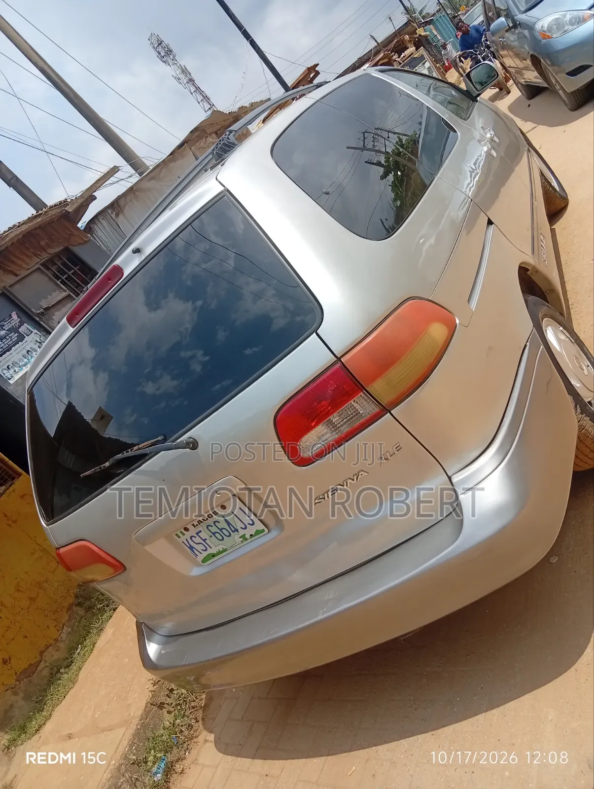Toyota Sienna XLE 2001 Silver