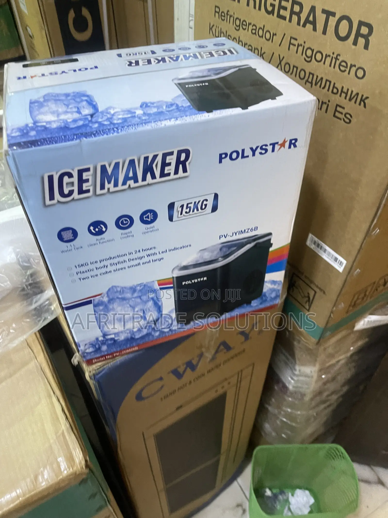 Polystar 15KG Ice Maker for Everyday Indulgence PV-JY1MZ6B