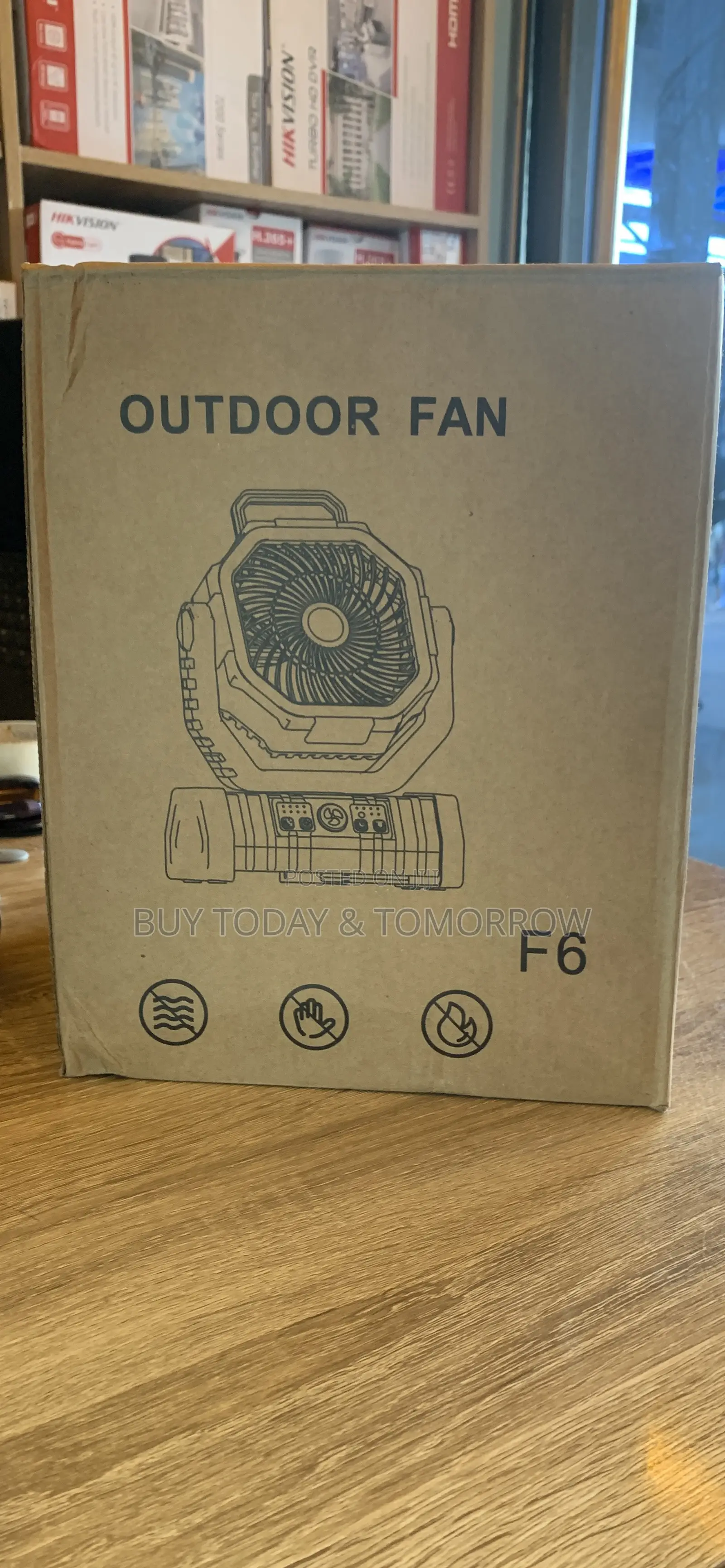 Outdoor Durable Rechargeable Fan